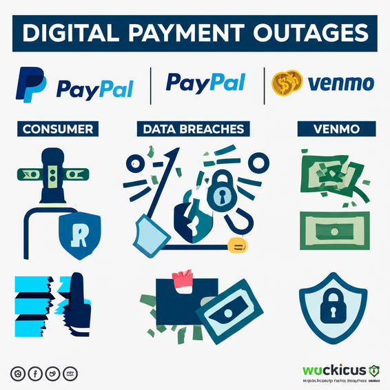 Explore the effects of PayPal and Venmo outages on digital payments and the importance of cybersecurity in maintaining consumer trust.